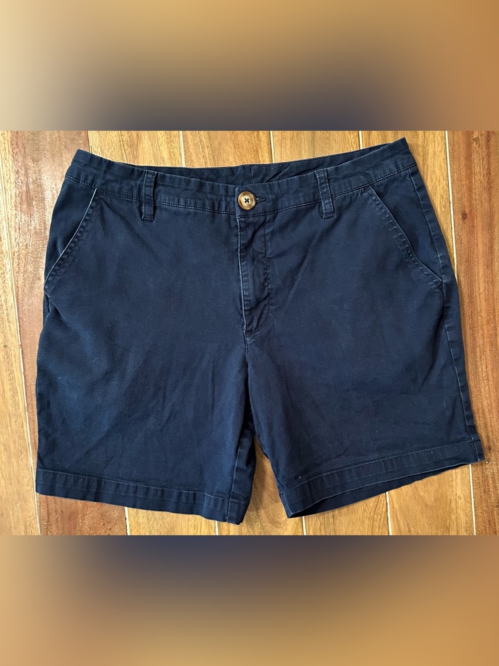 Chubbies The Originals Mens Navy Blue Chino Shorts 7‎ Inch Inseam Size 32